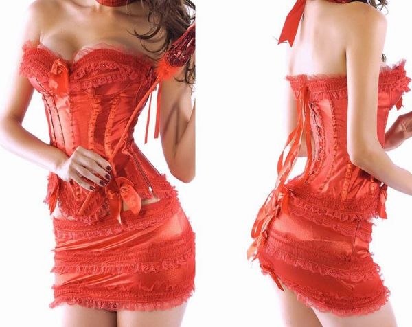 Plus-Size-Sexy-Corset-RED